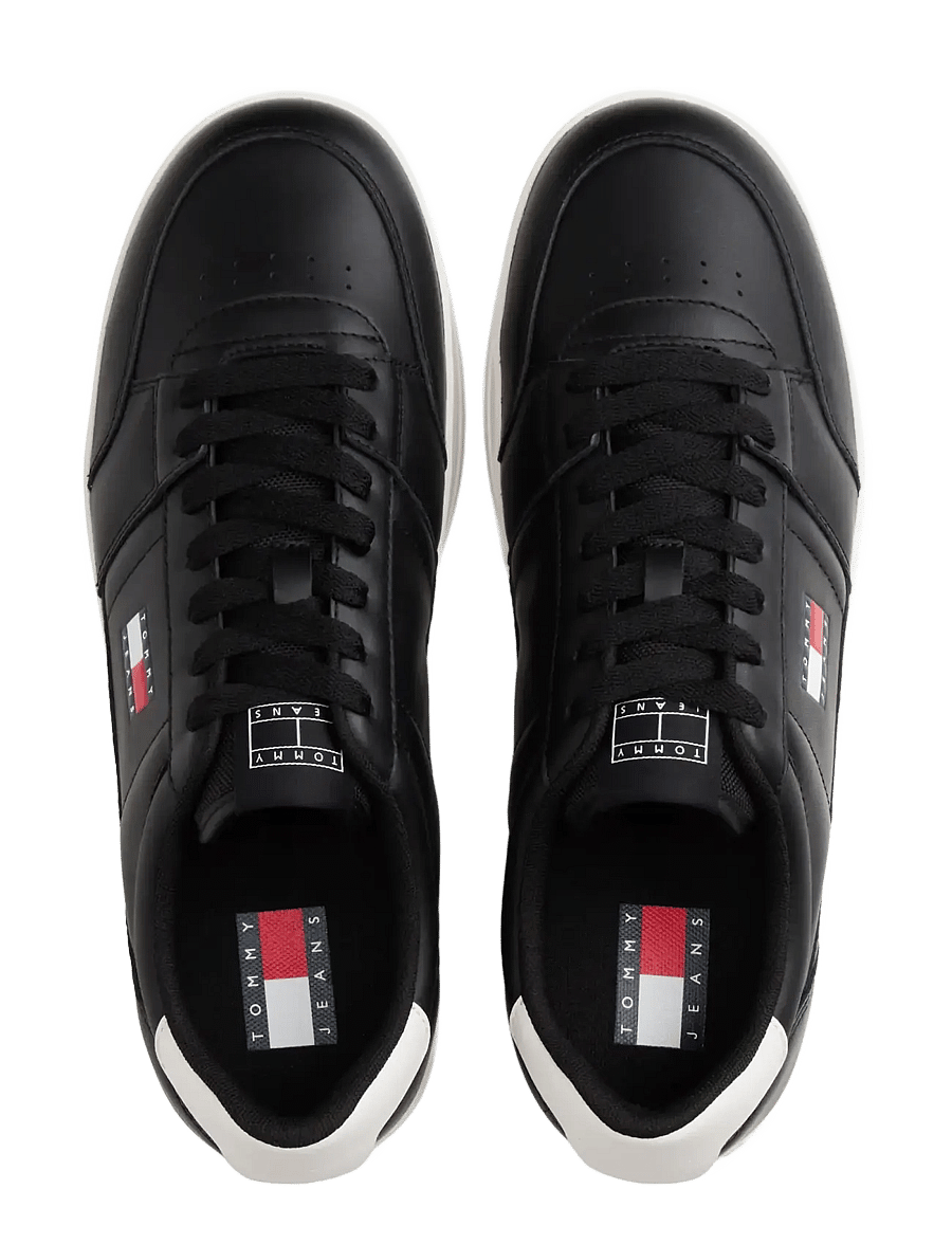 Tommy Jeans - TJM THE GREENWICH NEW ESS - low tops - black - 4
