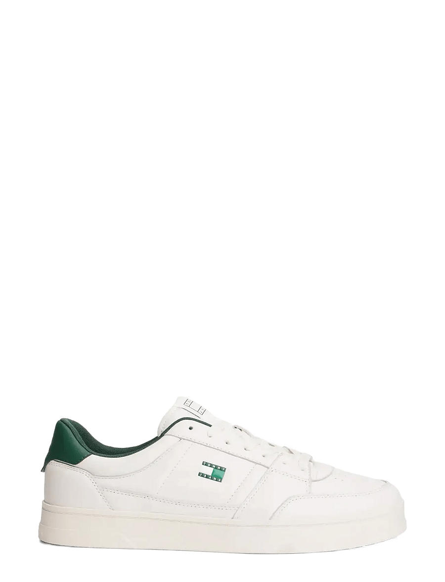 Tommy Jeans - TJM THE GREENWICH NEW ESS - low-top sneaker - ecru shadow pine - 2