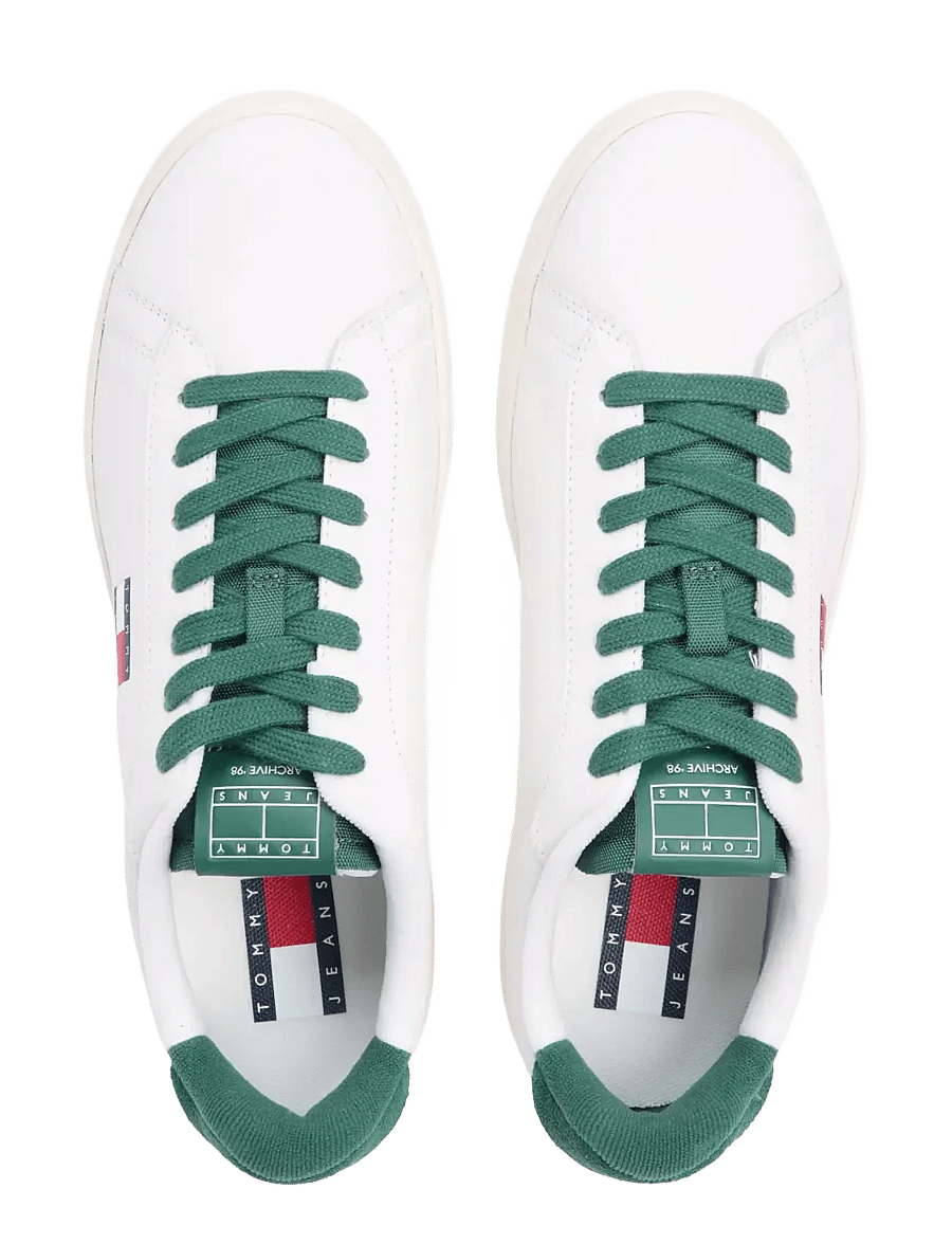 Tommy Jeans - ARCHIVE 98 - low-top sneaker - ecru shadow pine - 3