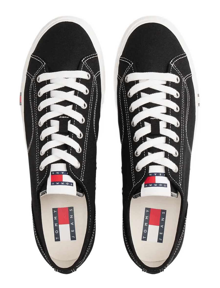 Tommy Jeans - ARCHIVE VULC Y2K - lave sneakers - black - 1