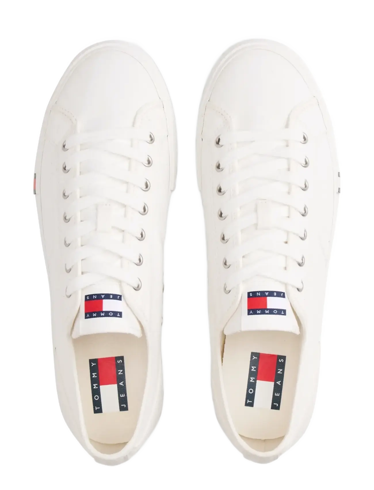 Tommy Jeans - ARCHIVE VULC Y2K - matalavartiset tennarit - ecru - 4