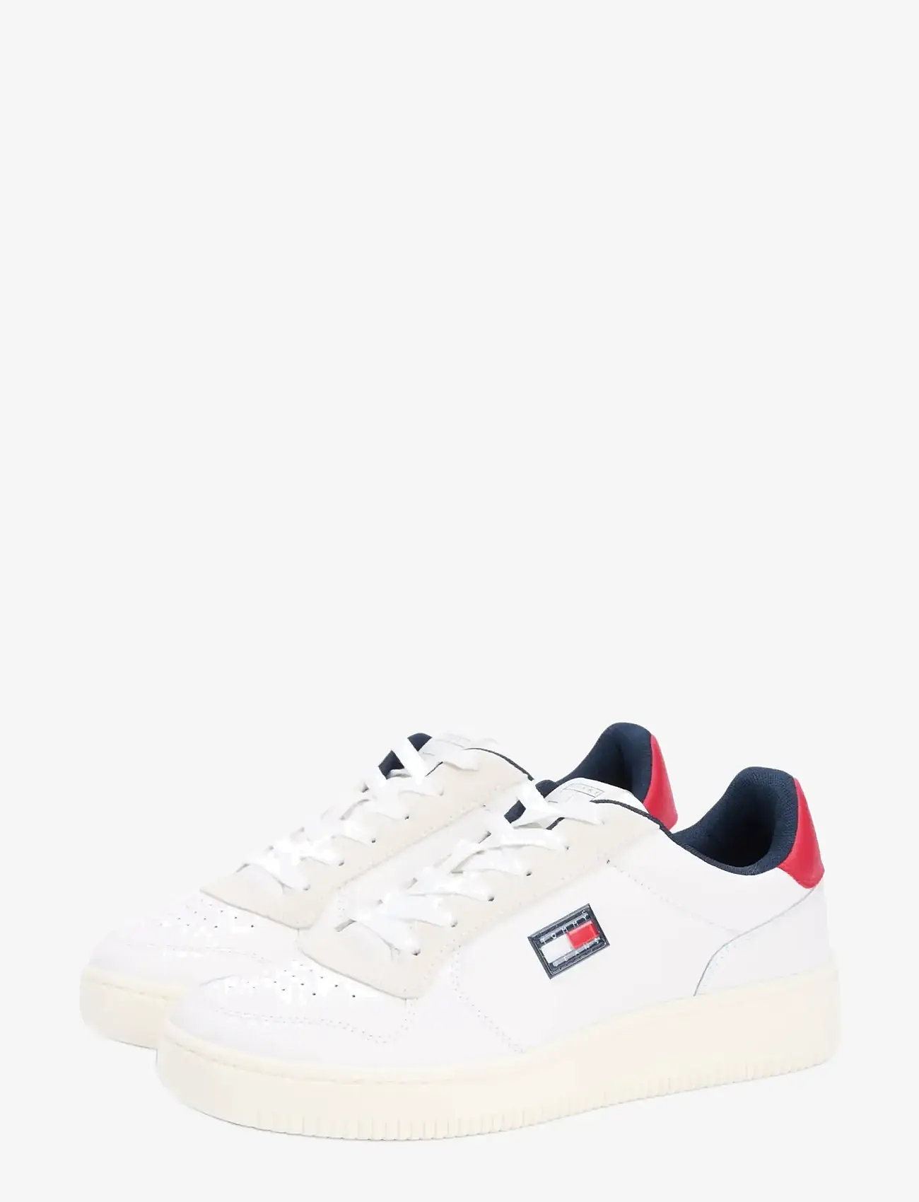 Tommy Jeans - TJM RETRO BASKET - lave sneakers - ecru - 1