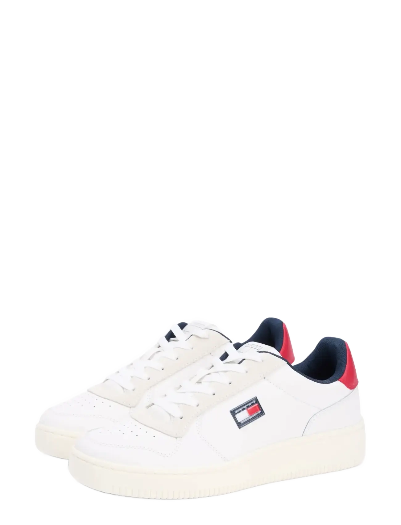 Tommy Jeans - TJM RETRO BASKET - low tops - ecru - 1