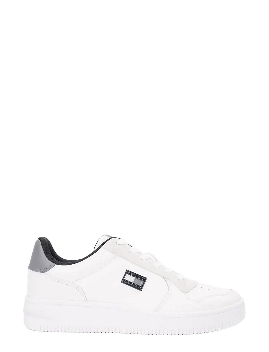 Tommy Jeans - TJM RETRO BASKET - madala säärega - ecru zinc grey - 0