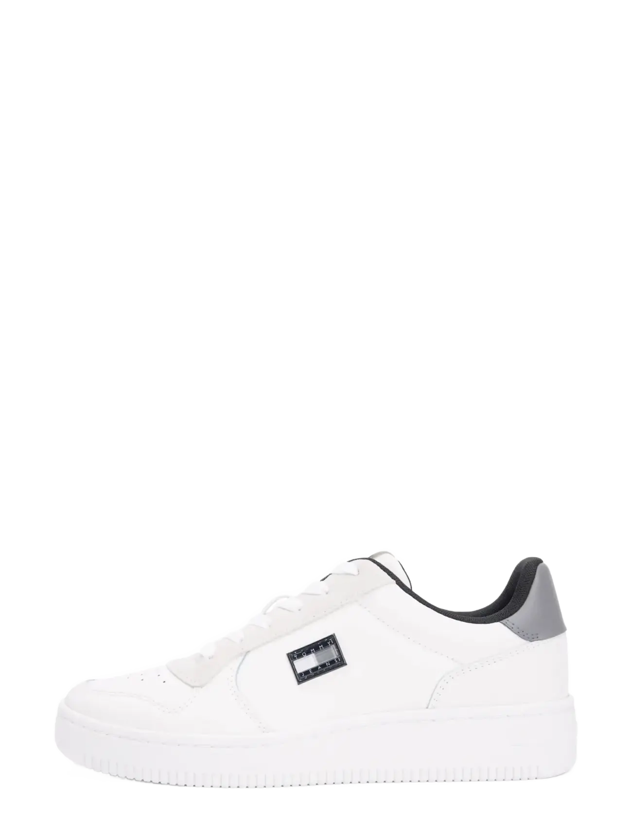 Tommy Jeans - TJM RETRO BASKET - low tops - ecru zinc grey - 4