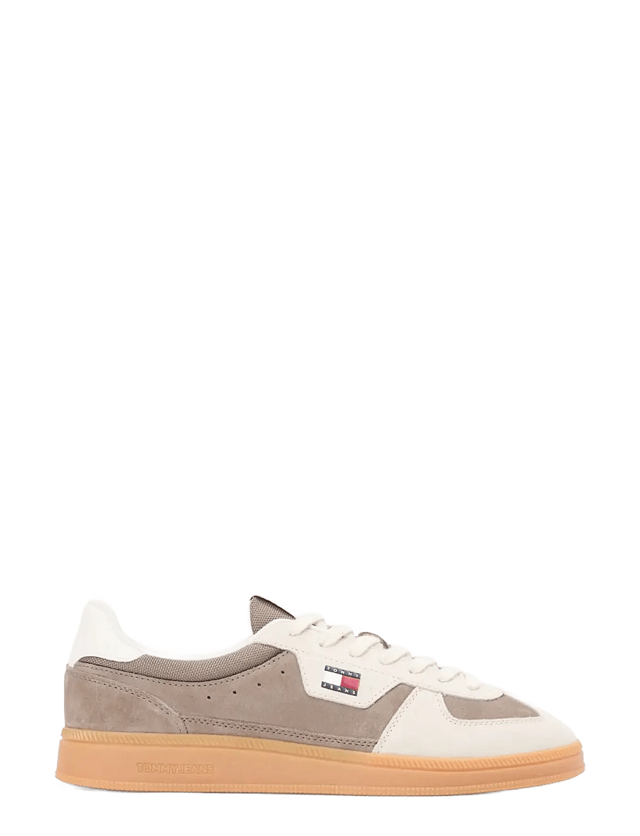 Tommy Jeans - THE GREENWiCH EDGE SUEDE - niedriger schnitt - newsprint - 1