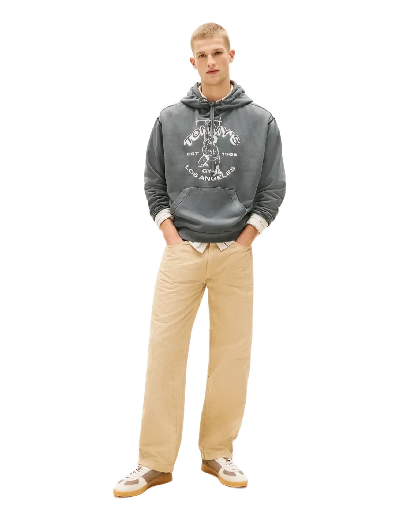 Tommy Jeans - THE GREENWiCH EDGE SUEDE - low tops - newsprint - 2