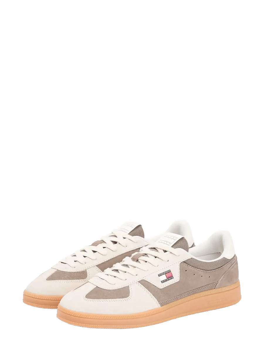 Tommy Jeans - THE GREENWiCH EDGE SUEDE - niedriger schnitt - newsprint - 3
