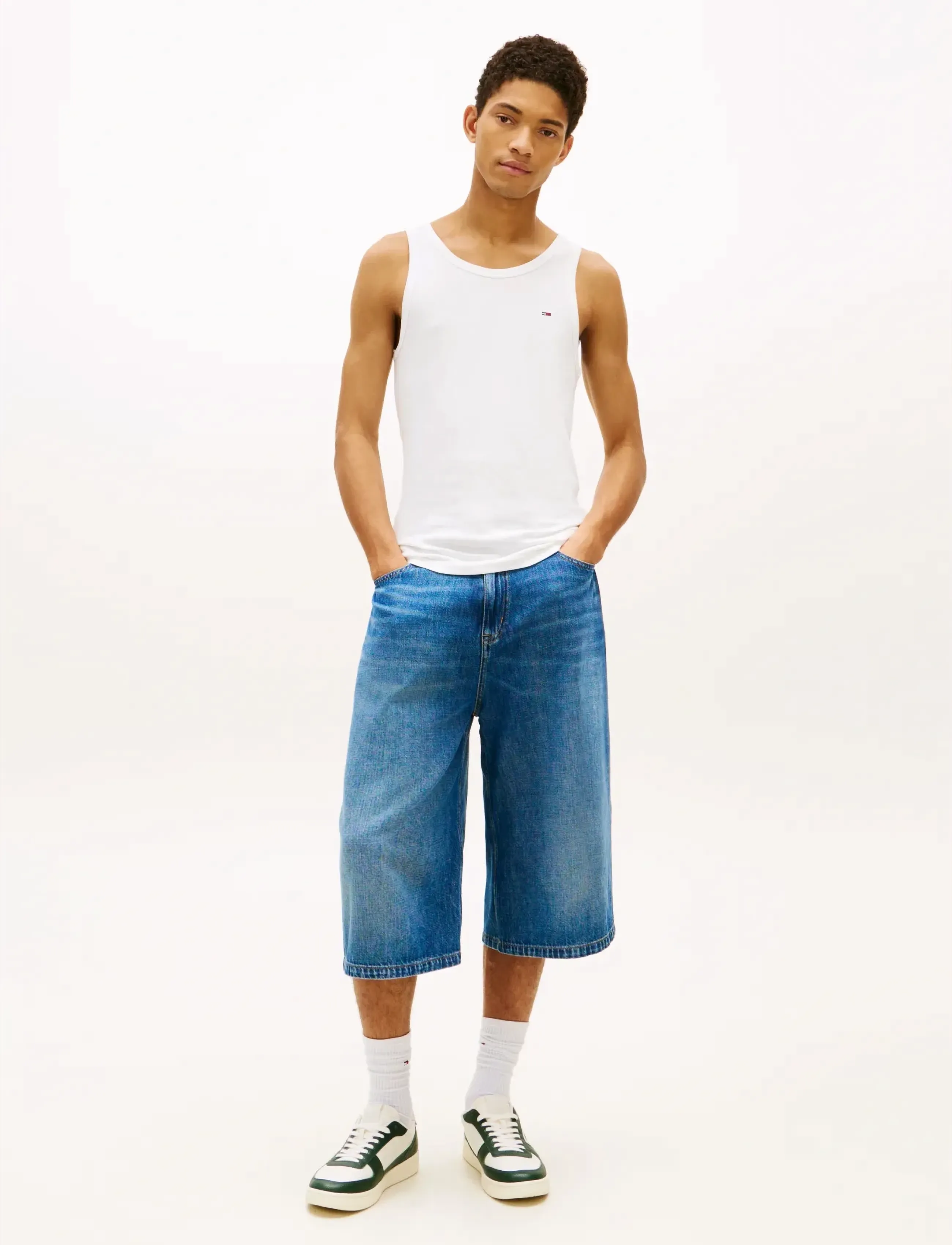 Tommy Jeans ARCHIVE 98 COLOR - Nach Stil kaufen - IVORY SHADOW PINE / green