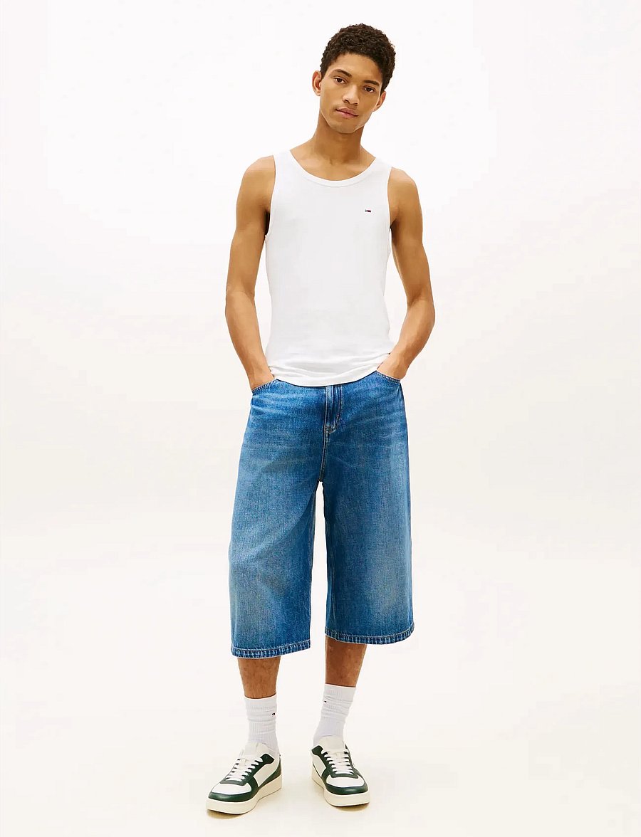 Tommy Jeans - ARCHIVE 98 COLOR - laag sneakers - ivory shadow pine - 0