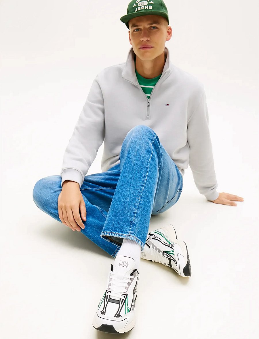 Tommy Jeans - ARCHIVE 25 - low tops - ecru deep pine - 0