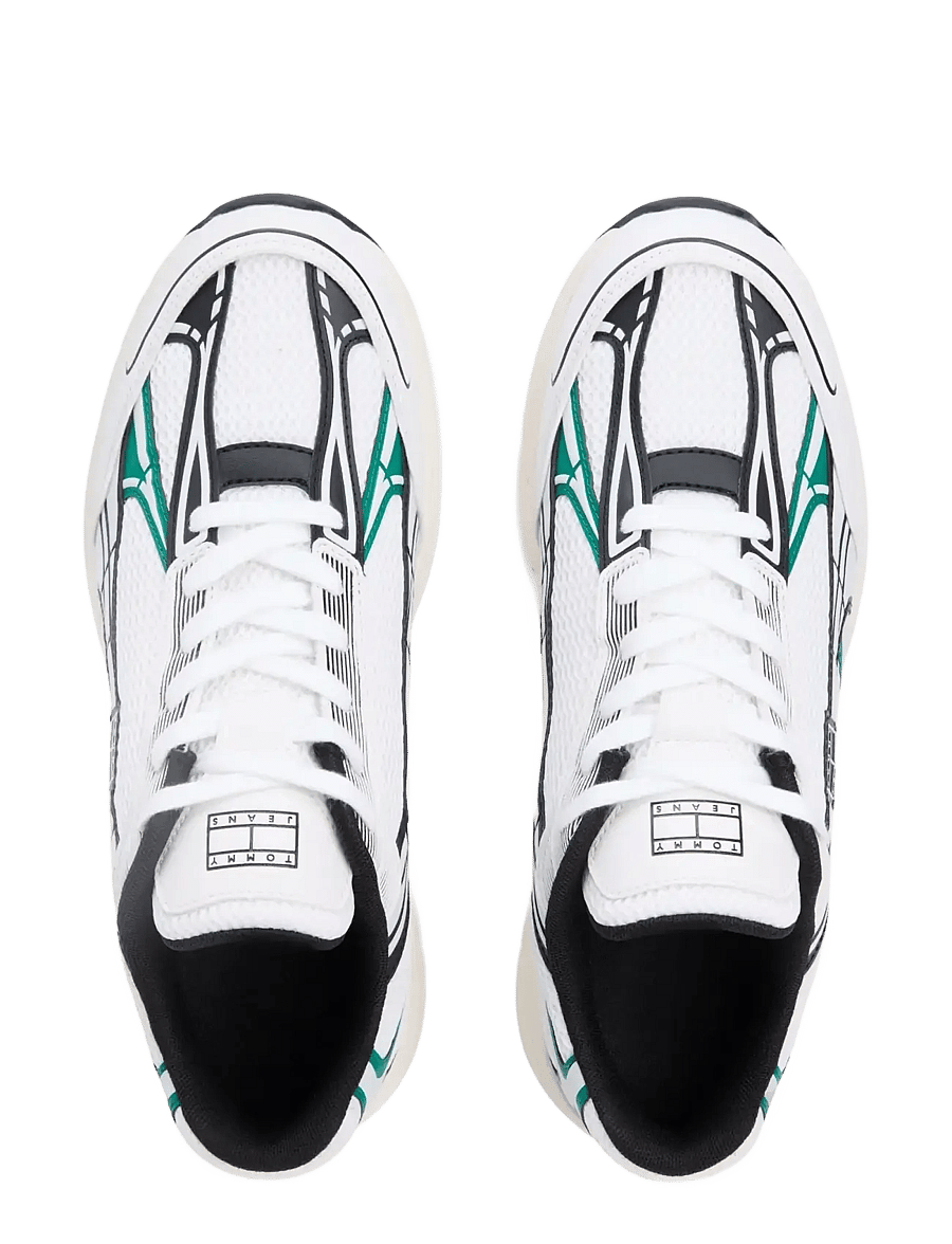 Tommy Jeans - ARCHIVE 25 - low tops - ecru deep pine - 5