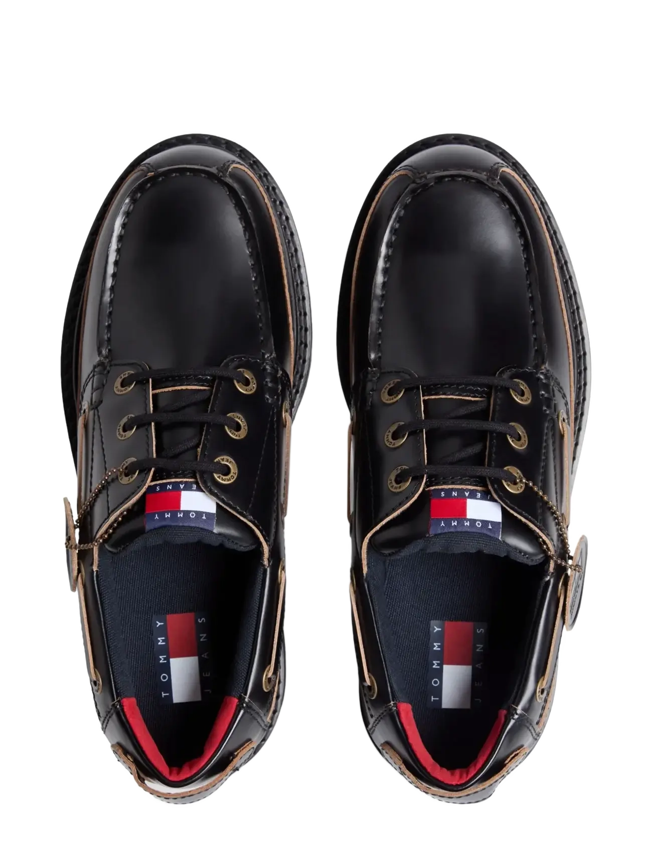 Tommy Jeans - ARCHIVE 01 BOAT SHOE LTHR - shop efter stil - black - 5