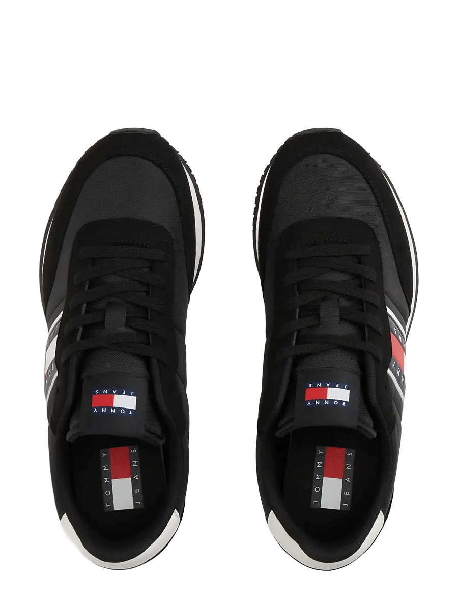 Tommy Jeans - TJM CLASSIC RUNNER - niedriger schnitt - black - 2