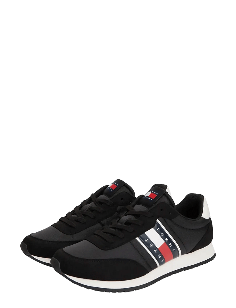 Tommy Jeans - TJM CLASSIC RUNNER - niedriger schnitt - black - 3
