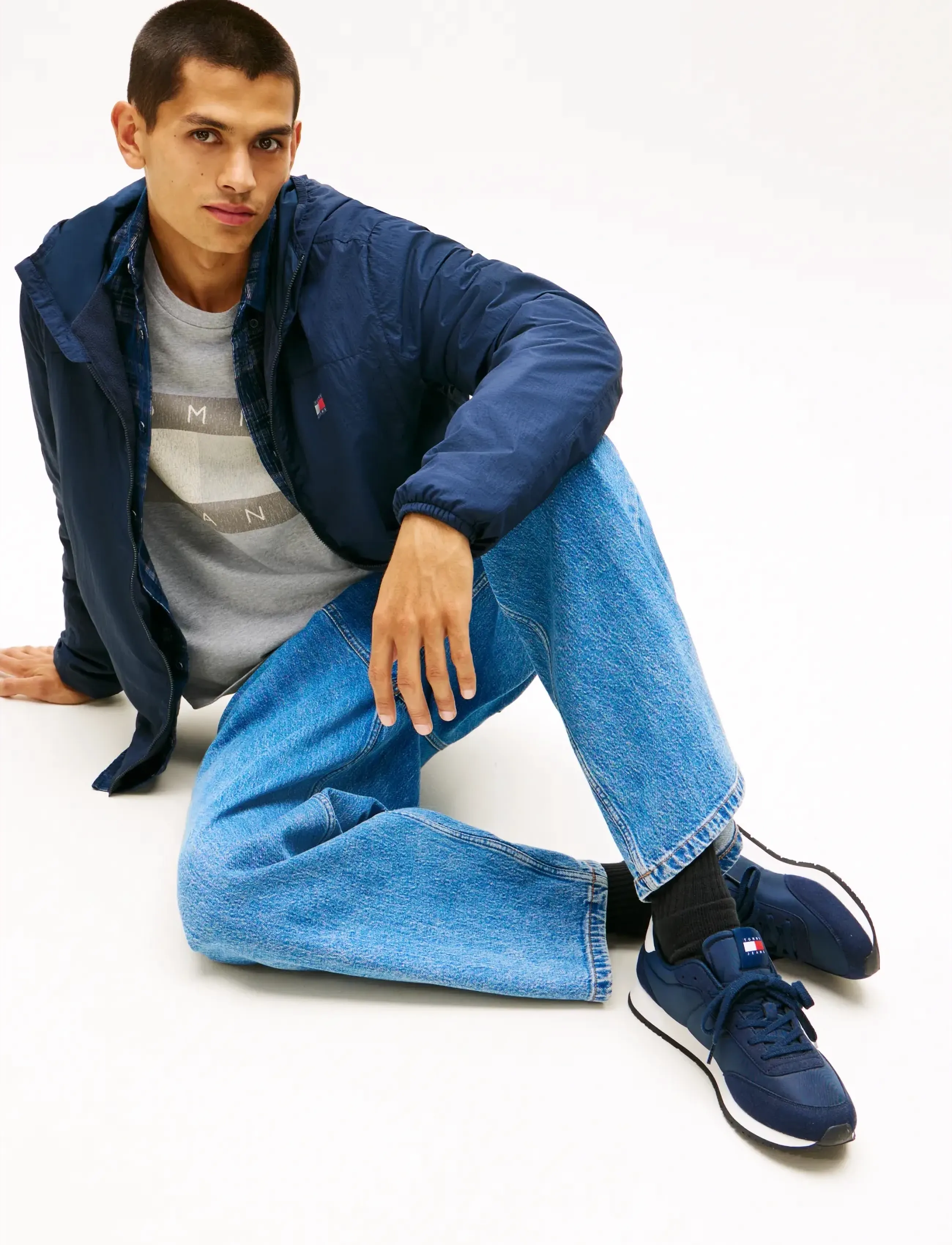 Tommy Jeans TJM  CLASSIC RUNNER - Sneakers - DARK NIGHT NAVY / navy