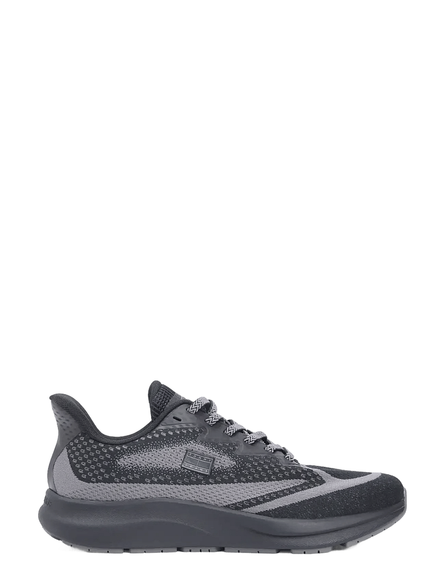 Tommy Jeans - RUNNER KNITTED - madala säärega - black - 0