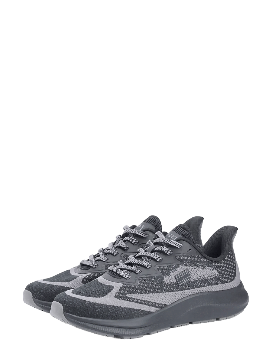 Tommy Jeans - RUNNER KNITTED - madala säärega - black - 1