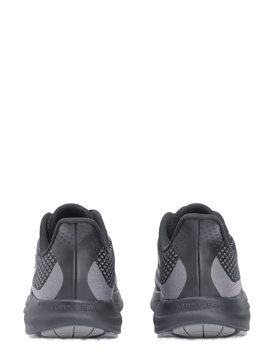 Tommy Jeans - RUNNER KNITTED - madala säärega - black - 2