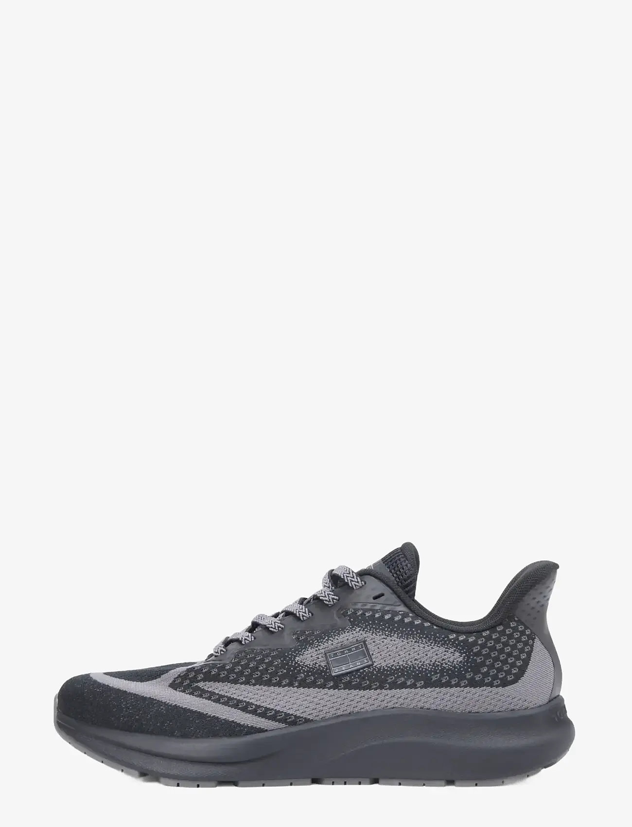 Tommy Jeans - RUNNER KNITTED - madala säärega tossud - black - 4