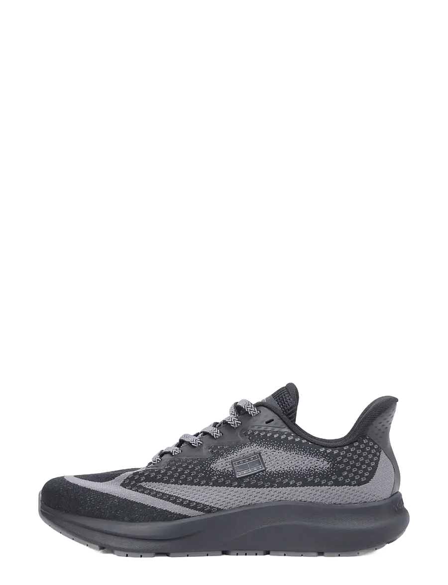 Tommy Jeans - RUNNER KNITTED - madala säärega - black - 4