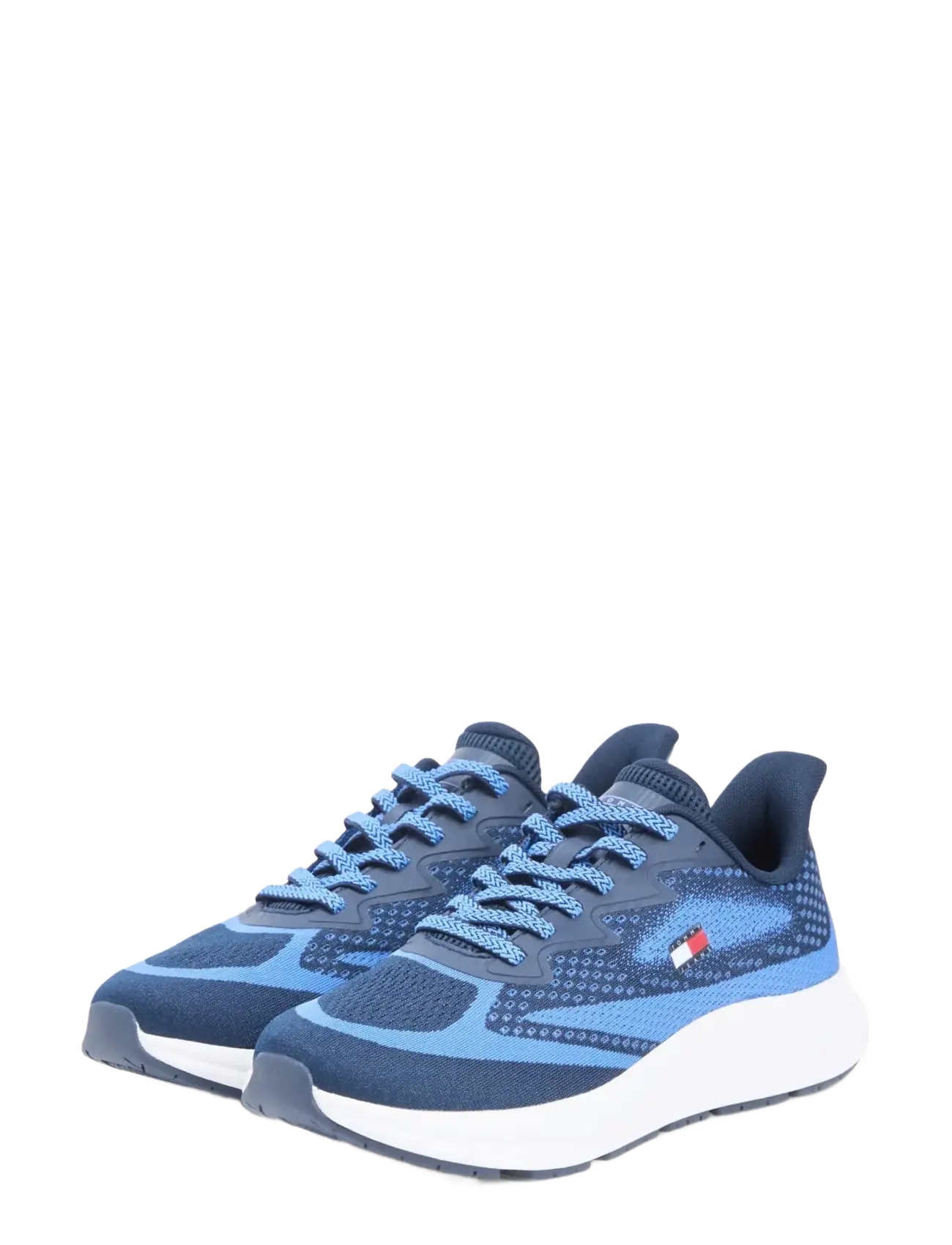 Tommy Jeans - RUNNER KNITTED - lave sneakers - dark night navy - 1