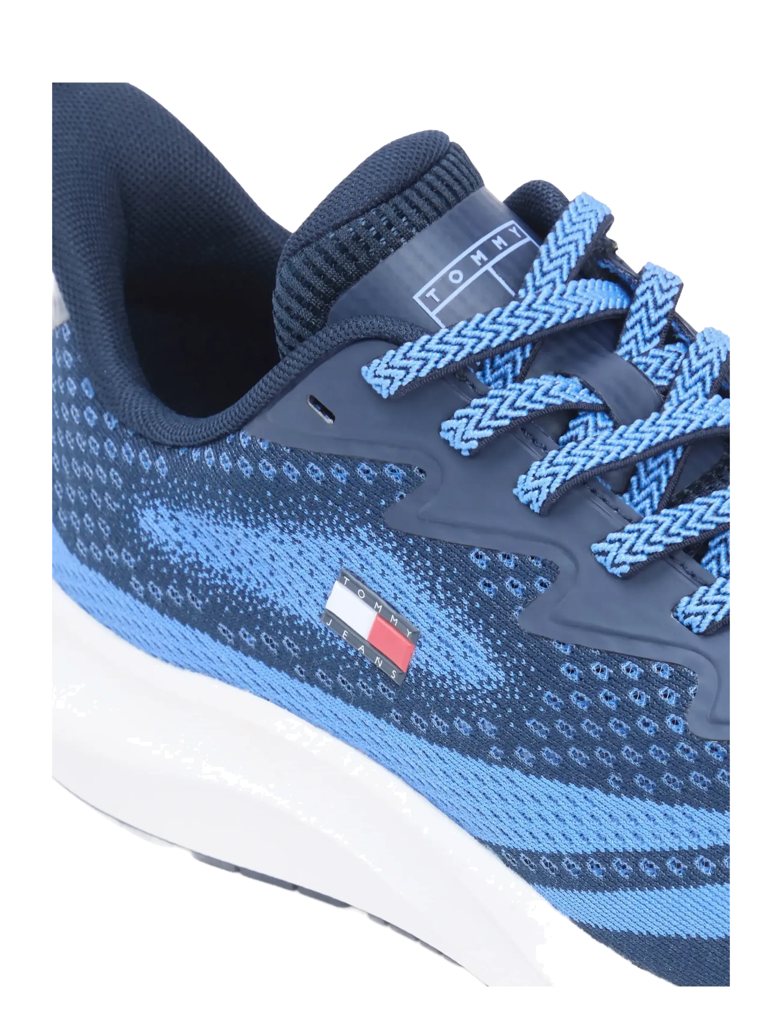 Tommy Jeans - RUNNER KNITTED - lave sneakers - dark night navy - 5