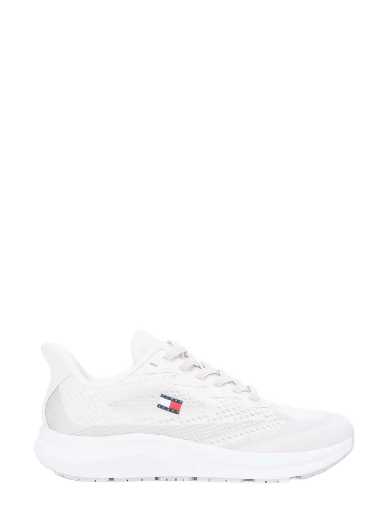 Tommy Jeans Runner Knitted, 44, Sneakers, Weiß - Low-top Männerswear