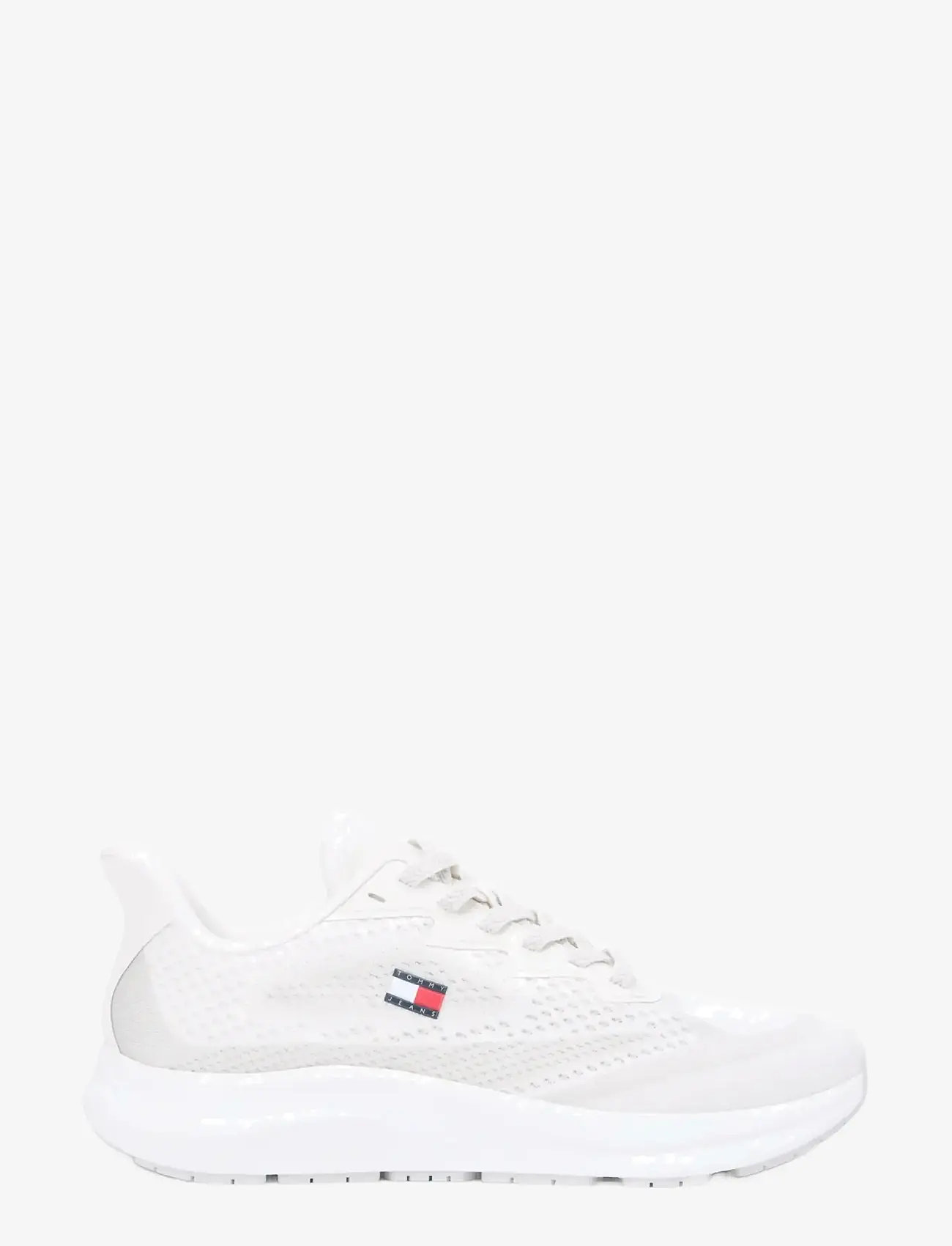 Tommy Jeans - RUNNER KNITTED - låga sneakers - ecru - 0