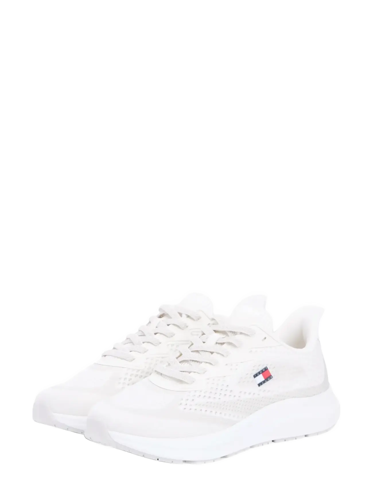Tommy Jeans - RUNNER KNITTED - niedriger schnitt - ecru - 1