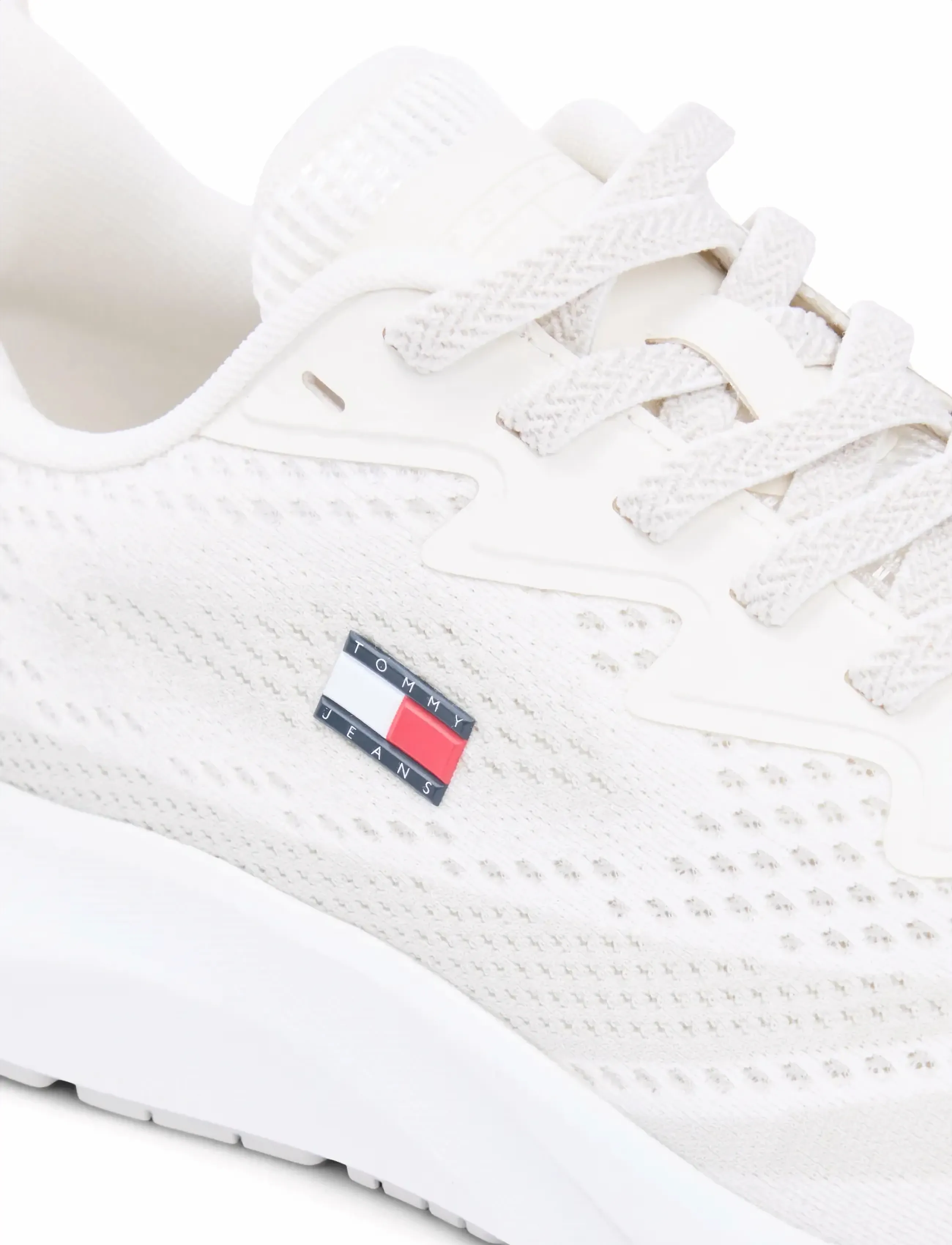 Tommy Jeans - RUNNER KNITTED - madala säärega - ecru - 5