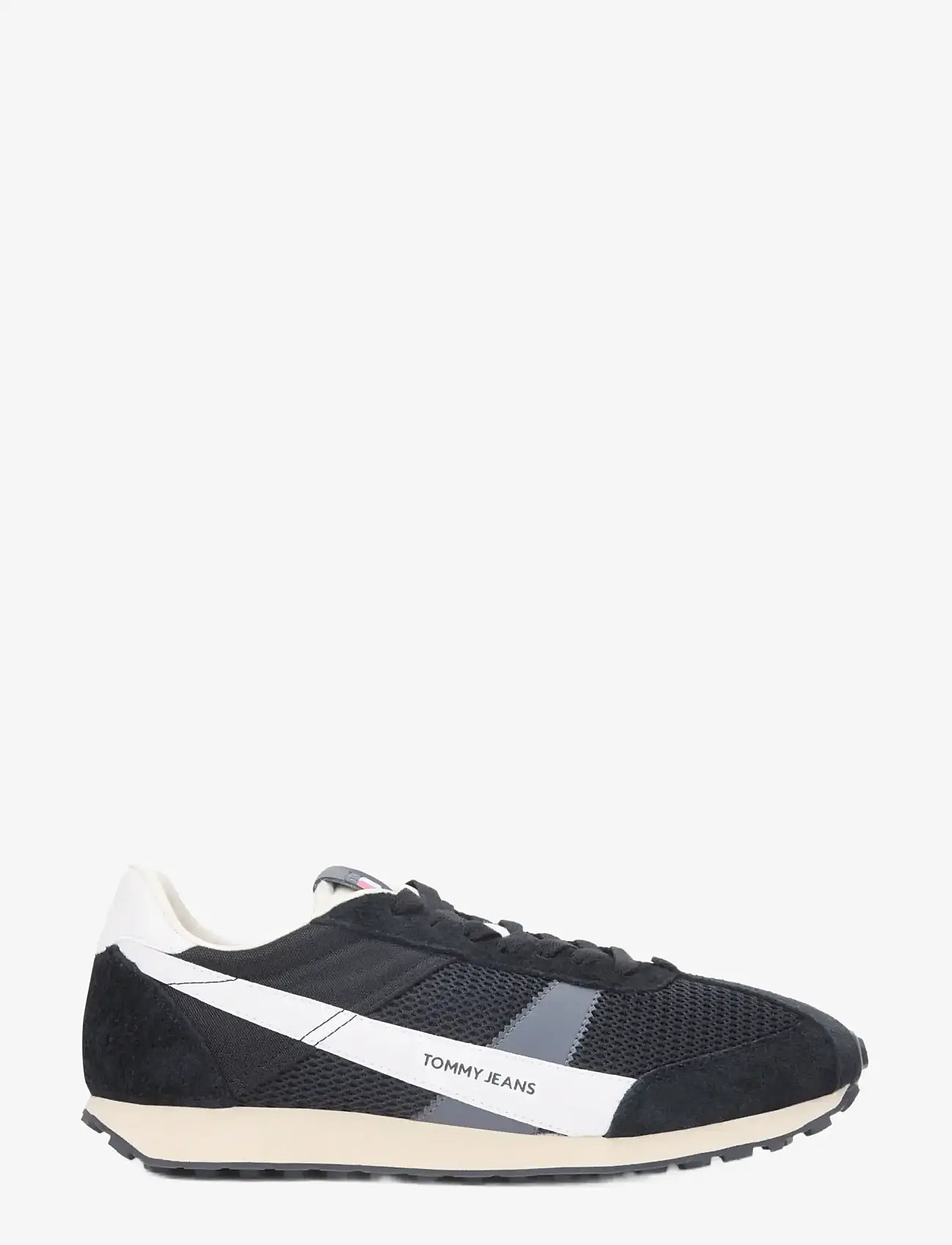 Tommy Jeans - RETRO RUNNER ARCHIVE OPEN MESH - niedriger schnitt - black - 0