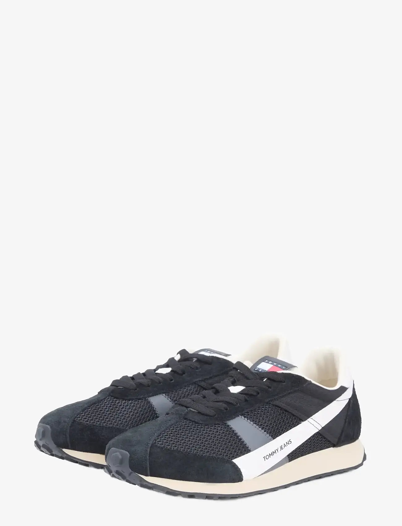 Tommy Jeans - RETRO RUNNER ARCHIVE OPEN MESH - niedriger schnitt - black - 1