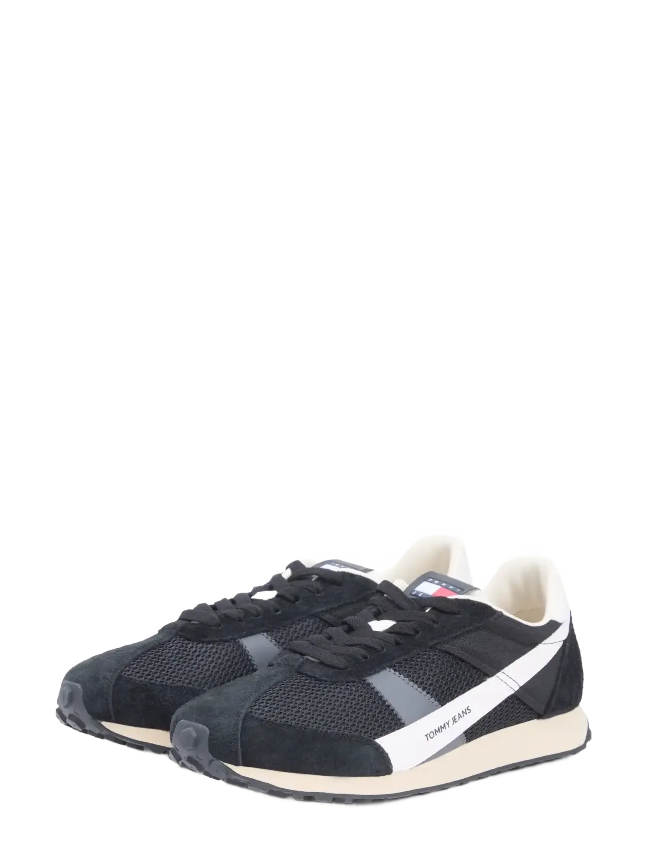 Tommy Jeans - RETRO RUNNER ARCHIVE OPEN MESH - mænd - black - 1