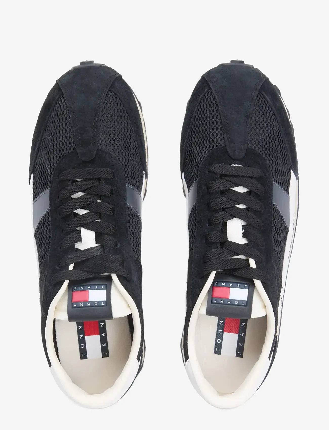 Tommy Jeans - RETRO RUNNER ARCHIVE OPEN MESH - niedriger schnitt - black - 4