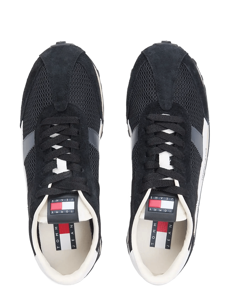Tommy Jeans - RETRO RUNNER ARCHIVE OPEN MESH - niedriger schnitt - black - 4