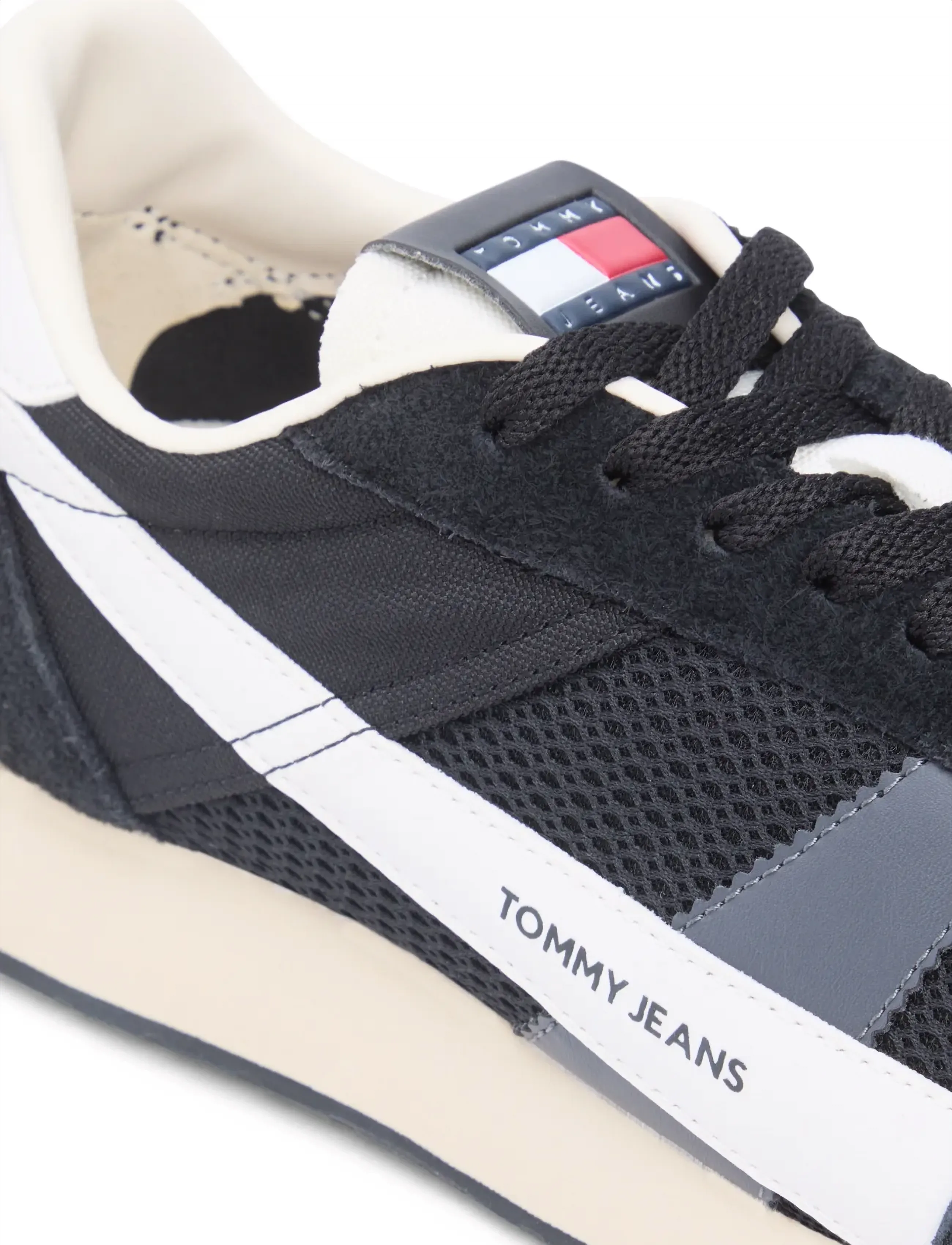 Tommy Jeans - RETRO RUNNER ARCHIVE OPEN MESH - mænd - black - 5