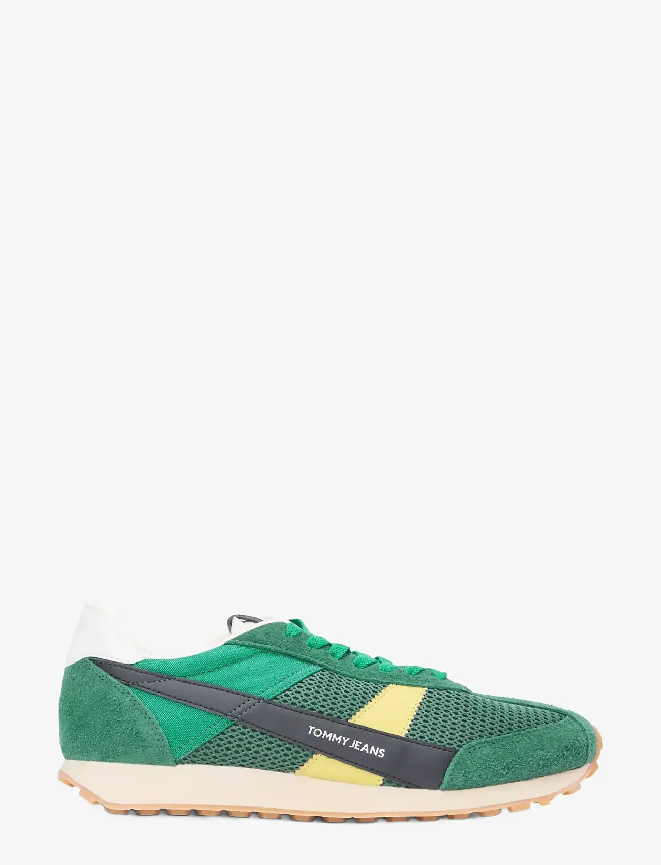 Tommy Jeans - RETRO RUNNER ARCHIVE OPEN MESH - lave sneakers - shadow pine - 0