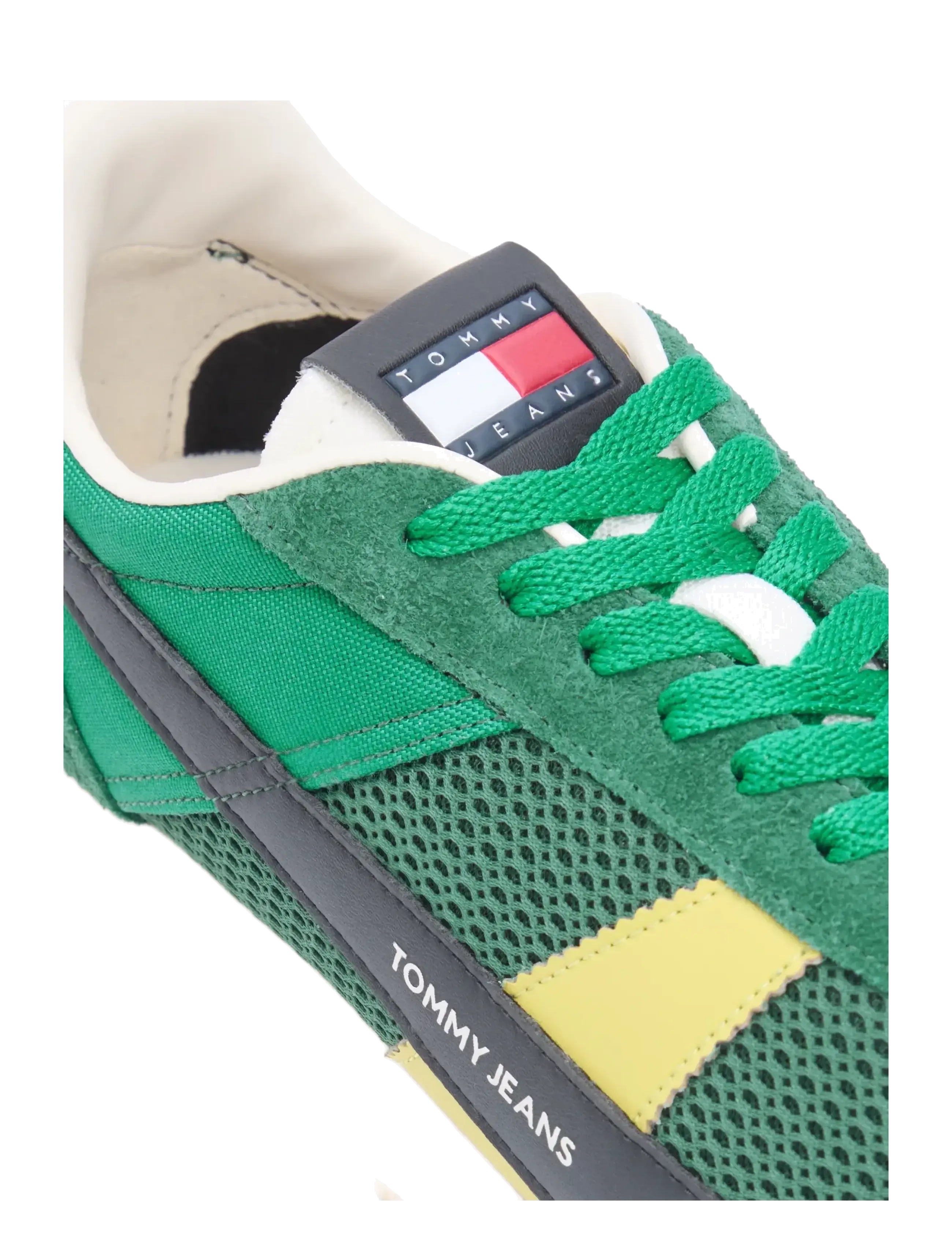 Tommy Jeans - RETRO RUNNER ARCHIVE OPEN MESH - laag sneakers - shadow pine - 5