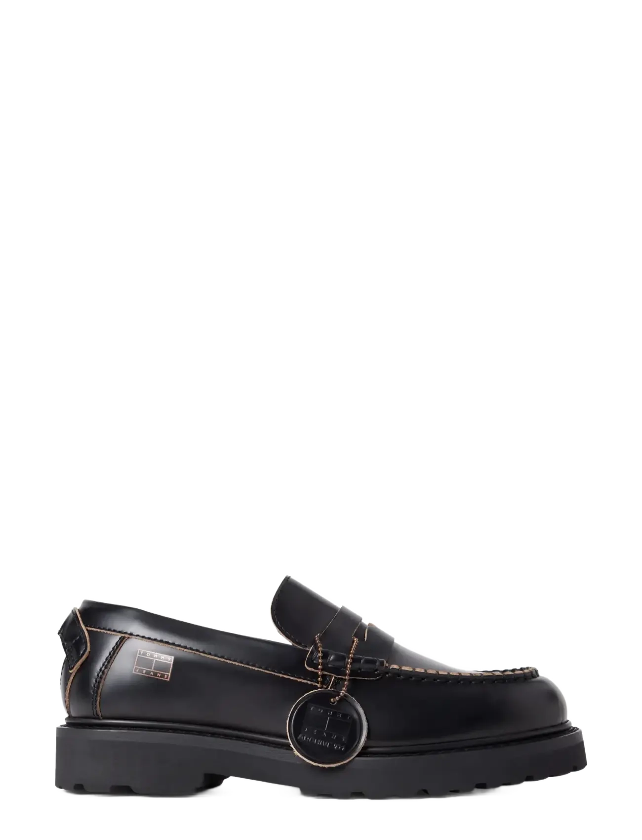 Tommy Jeans ARCHIVE 01 LOAFER - Schoenen - BLACK / black
