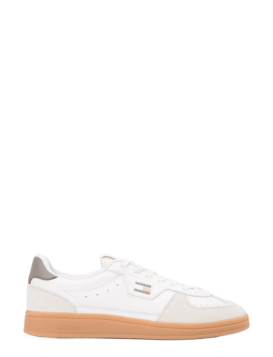 Tommy Jeans - THE GREENWICH EDGE M LEATHER - nach stil kaufen - ivory dusty brown - 0