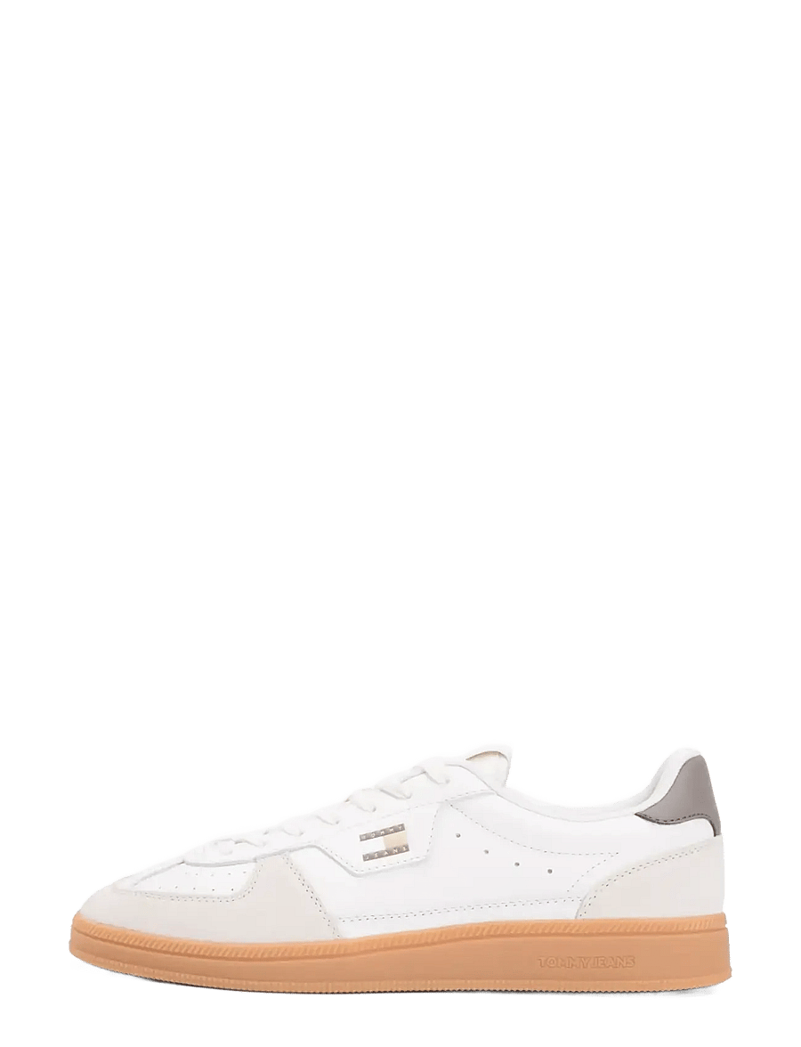 Tommy Jeans - THE GREENWICH EDGE M LEATHER - nach stil kaufen - ivory dusty brown - 4