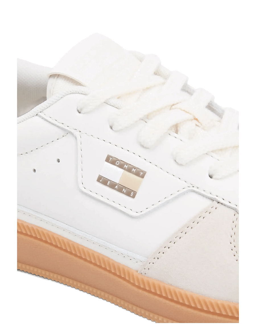Tommy Jeans - THE GREENWICH EDGE M LEATHER - nach stil kaufen - ivory dusty brown - 5