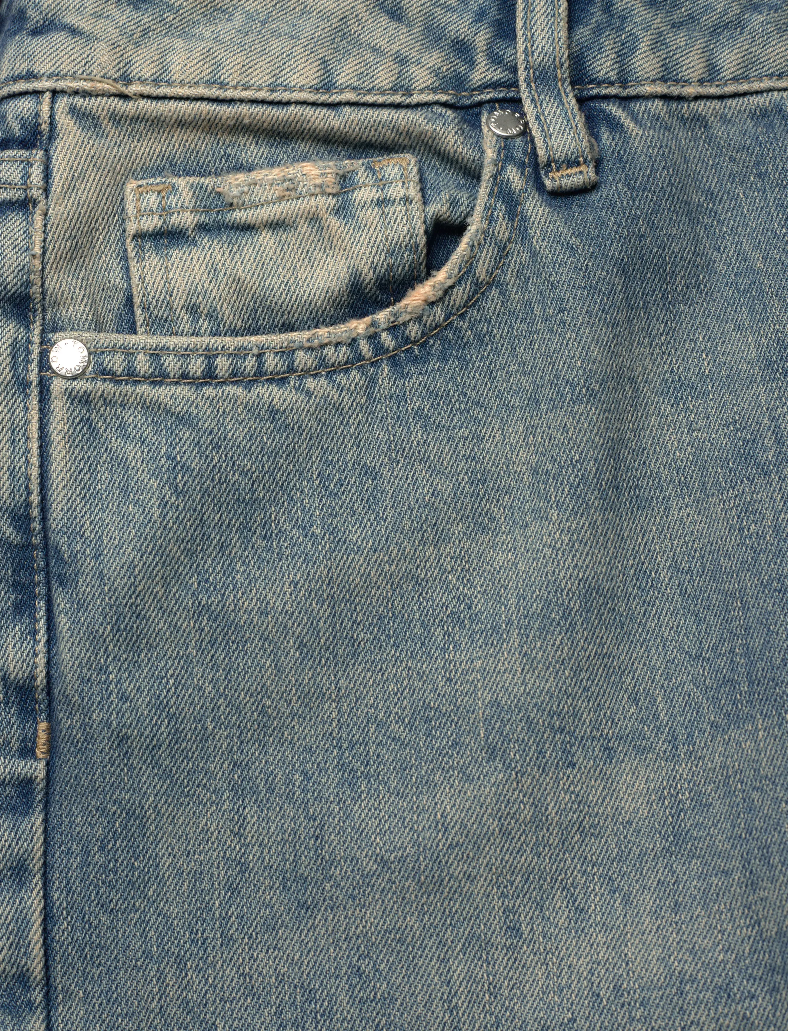 Tomorrow - TRW-Brown Jeans Wash Douglas - straight jeans - denim blue - 2