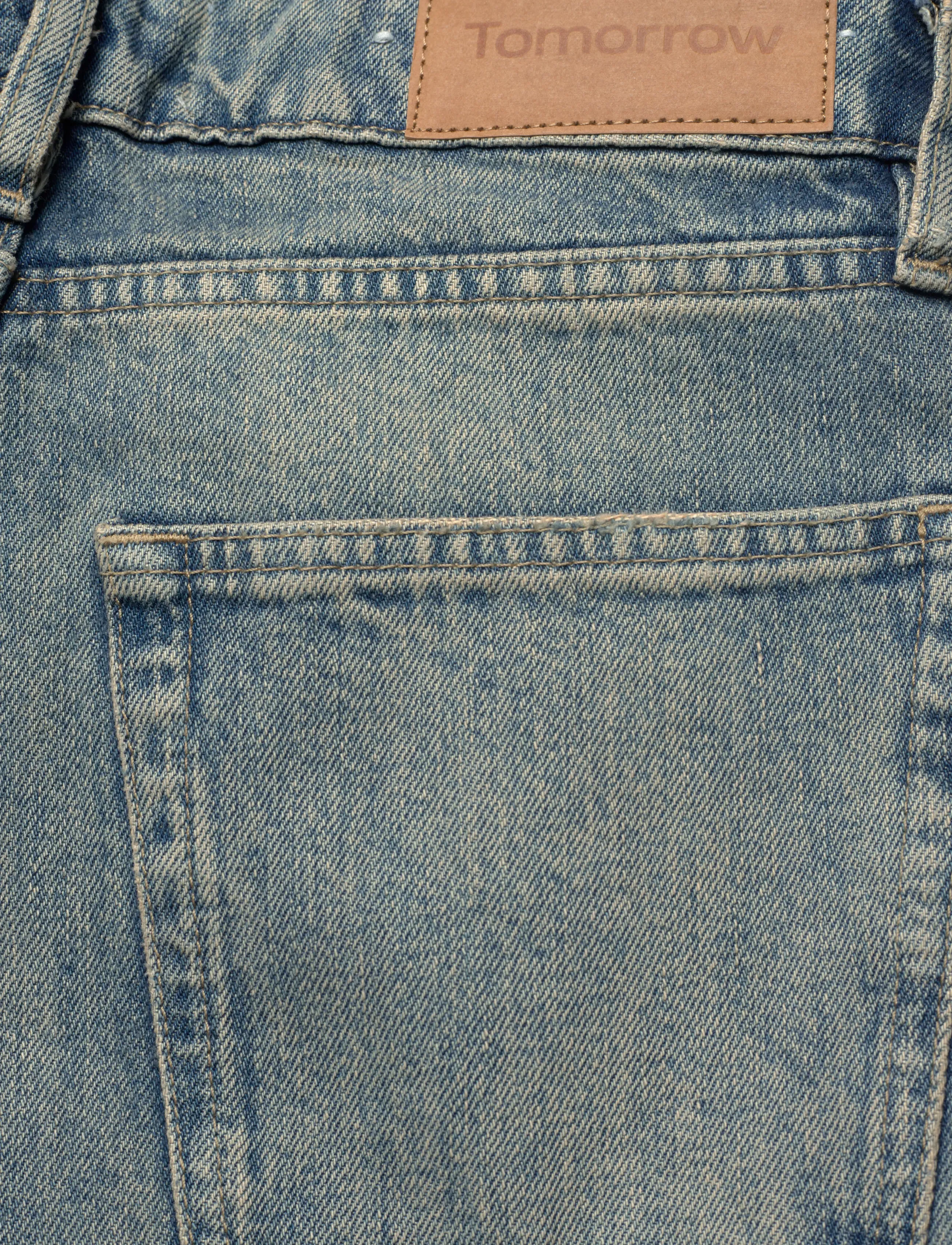 Tomorrow - TRW-Brown Jeans Wash Douglas - straight jeans - denim blue - 4