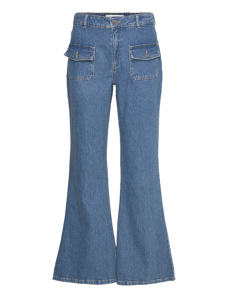 Tomorrow - TRW-Lera Jeans Wash Phoenix - jeans évasés - denim blue - 1