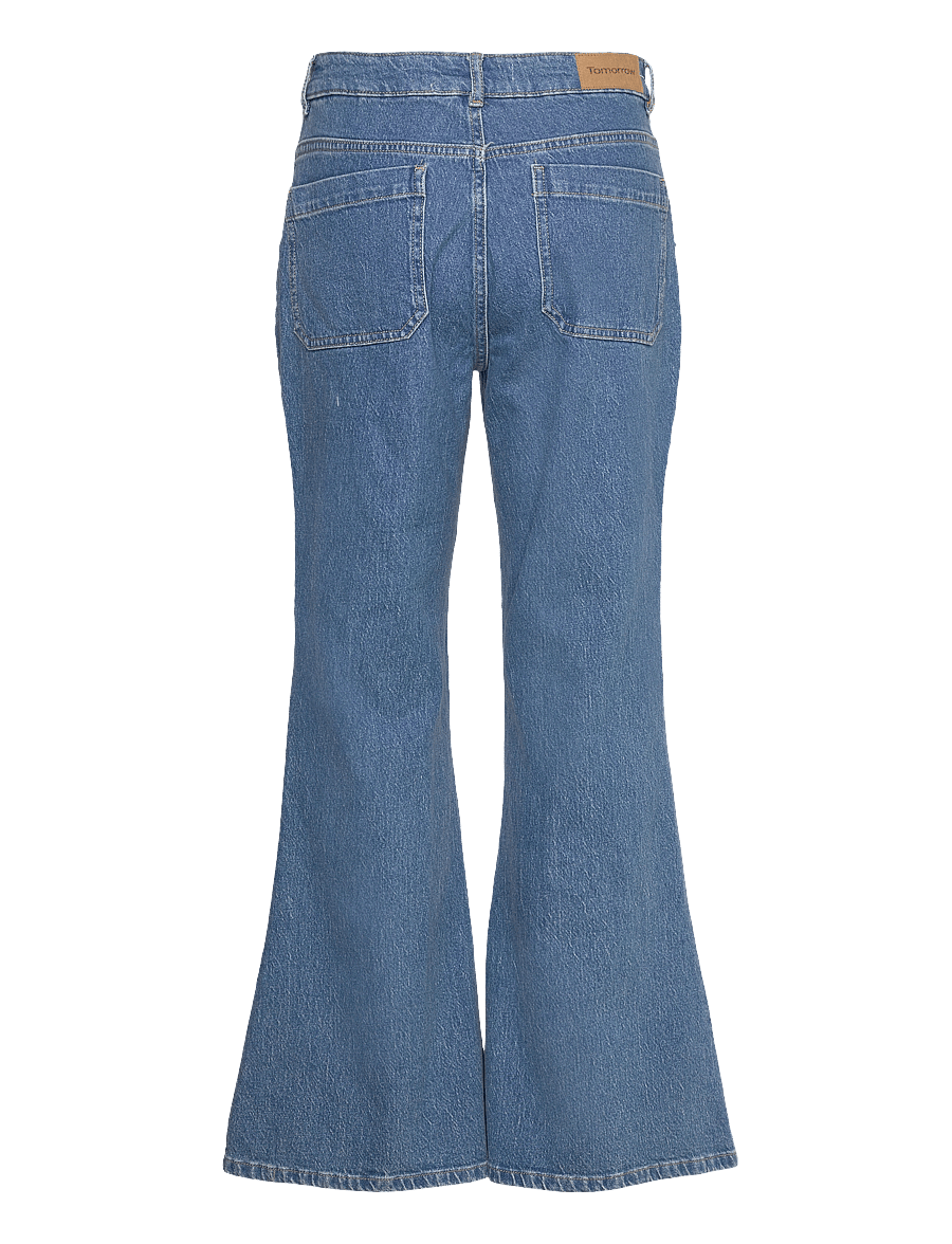 Tomorrow - TRW-Lera Jeans Wash Phoenix - schlaghosen - denim blue - 2