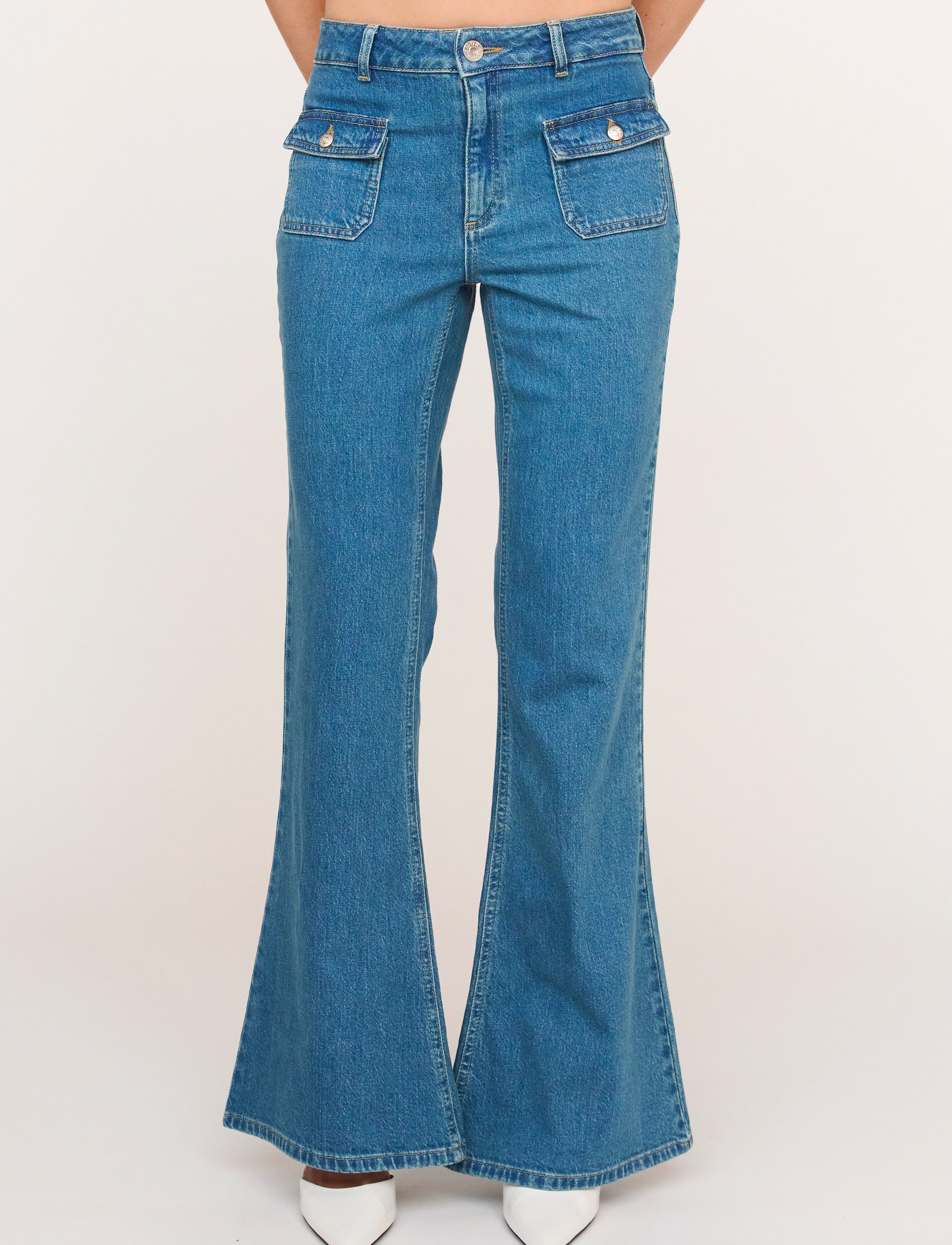 Tomorrow Trw-Lera Jeans Wash Phoenix, 29, Jeans, Blau - Flares, Frauen