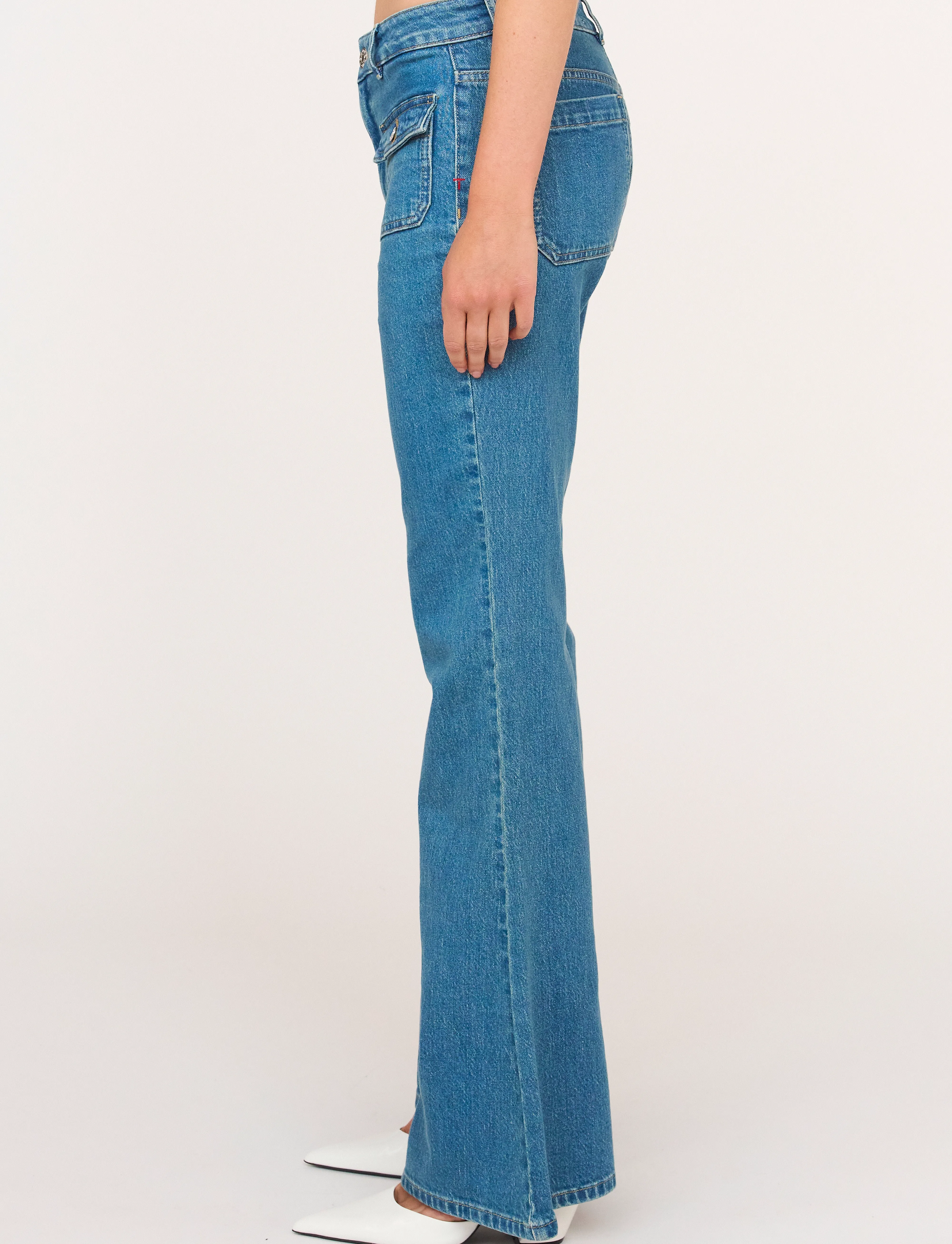 Tomorrow - TRW-Lera Jeans Wash Phoenix - flared jeans - denim blue - 3