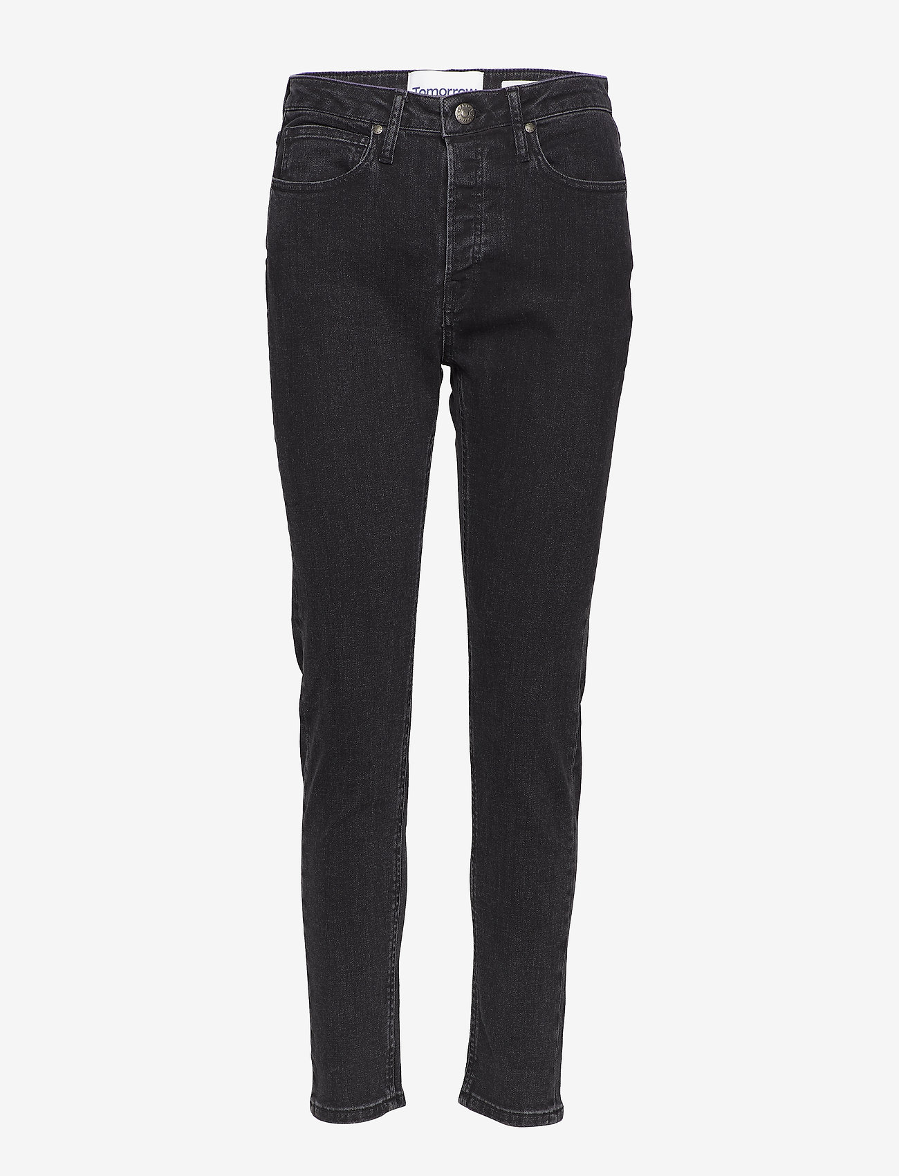 Tomorrow - TRW-Hepburn Jeans Wash Original Bla - tapered jeans - black - 1